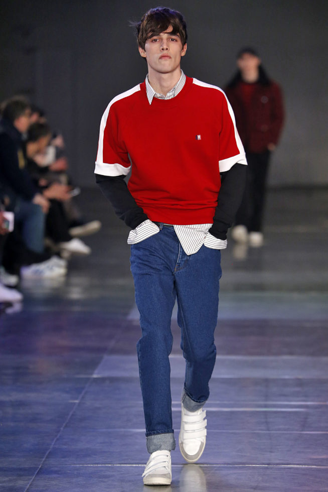 AMI Paris Menswear Fall Winter 2017 January 2017