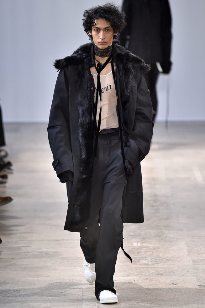 Ann Demeulemeester Paris Menswear Fall Winter 2017 January 2017