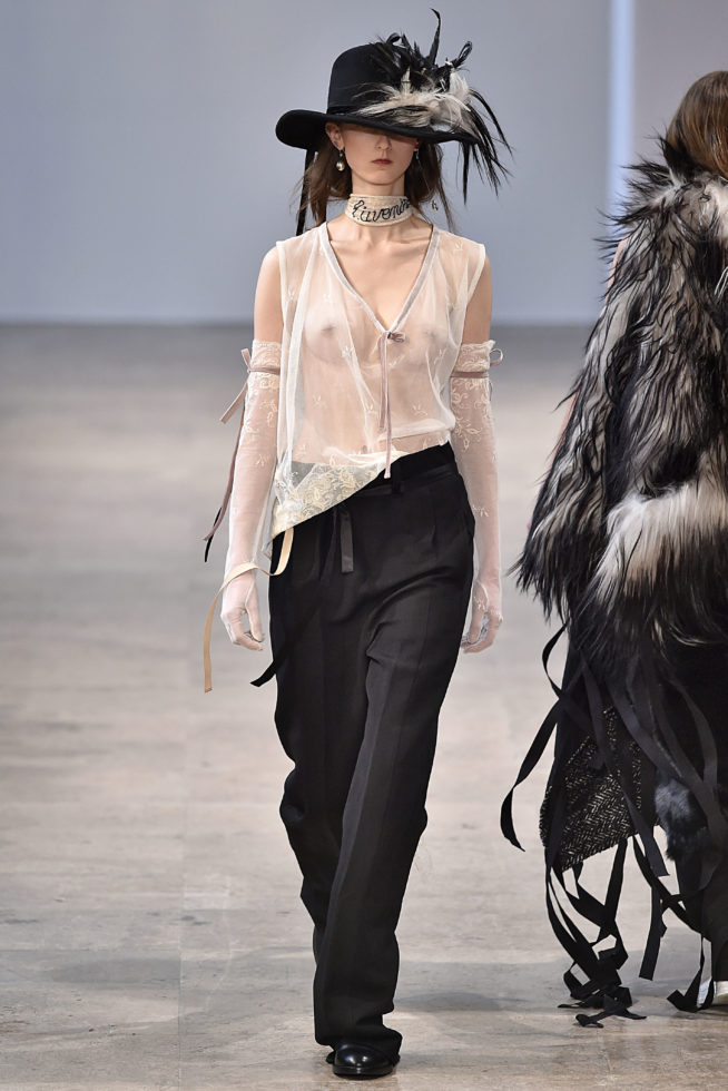 Ann Demeulemeester Paris Menswear Fall Winter 2017 January 2017