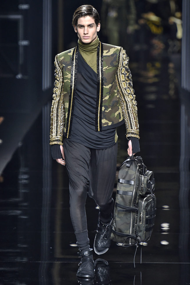 Balmain Paris Menswear Fall Winter 2017 - January 2017