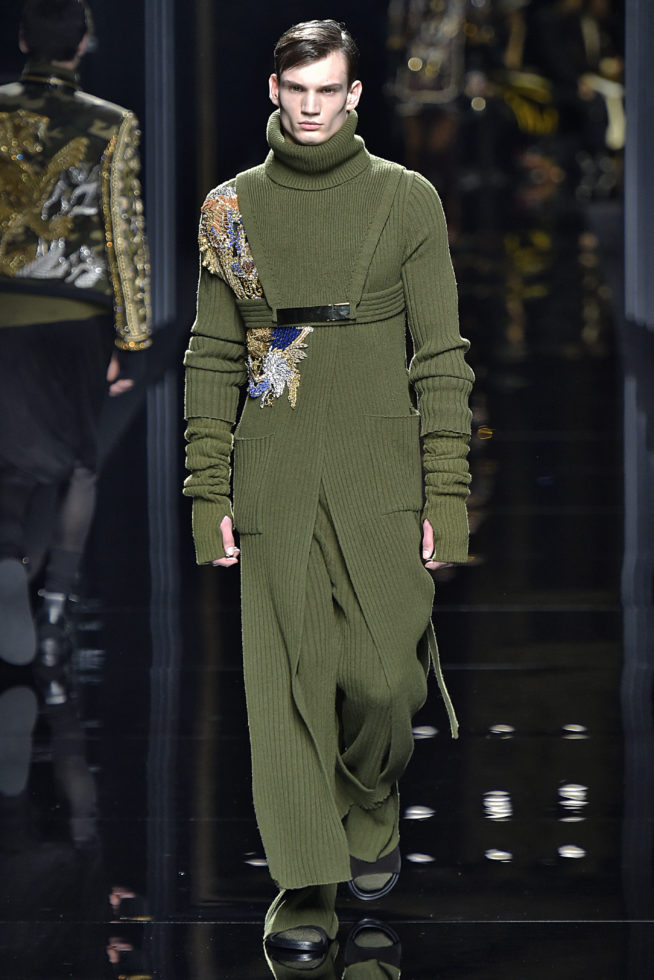 Balmain Paris Menswear Fall Winter 2017 - January 2017
