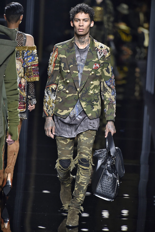 Balmain Paris Menswear Fall Winter 2017 - January 2017