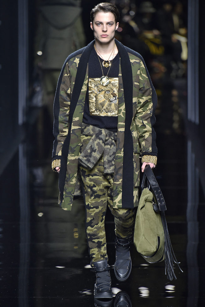 Balmain Paris Menswear Fall Winter 2017 - January 2017
