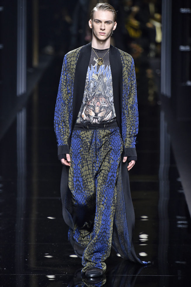 Balmain Paris Menswear Fall Winter 2017 - January 2017