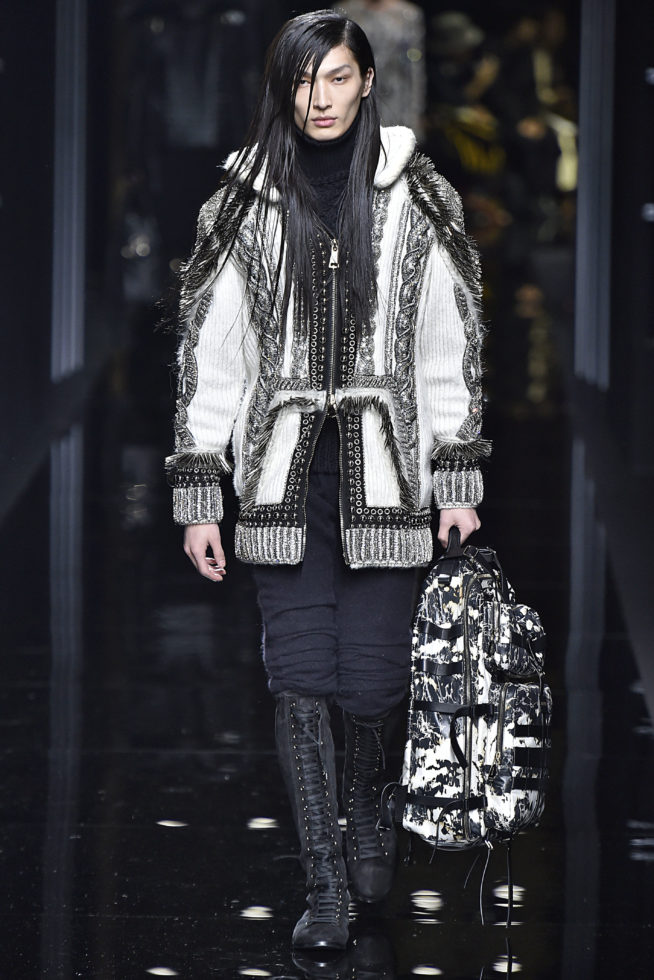 Balmain Paris Menswear Fall Winter 2017 - January 2017