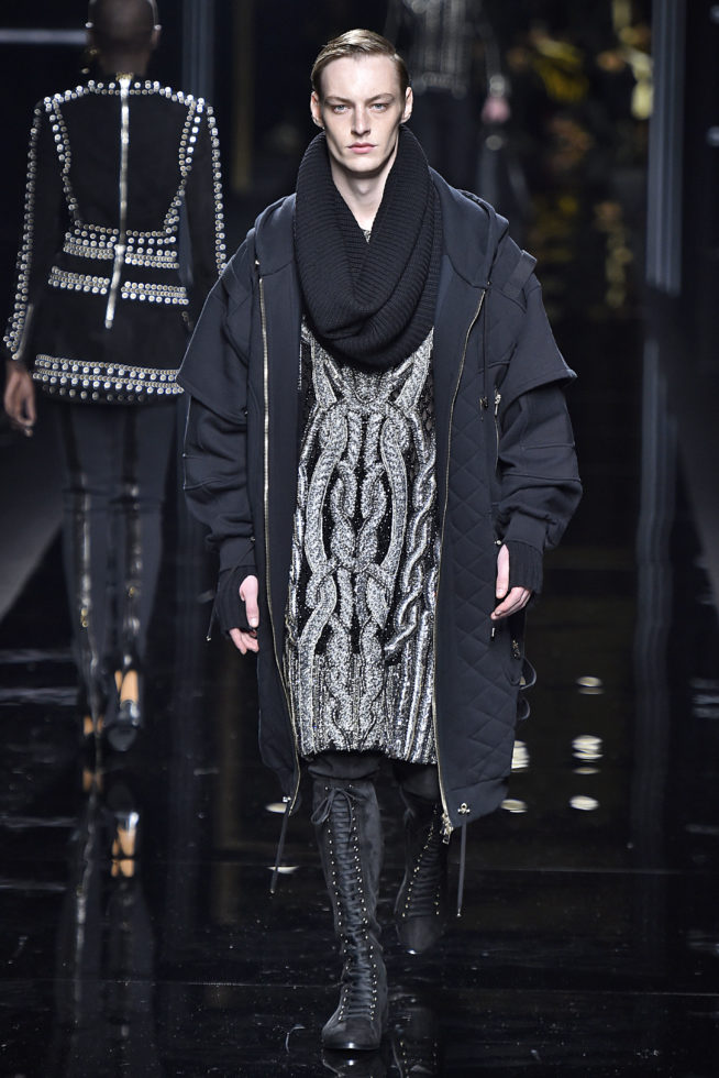 Balmain Paris Menswear Fall Winter 2017 - January 2017