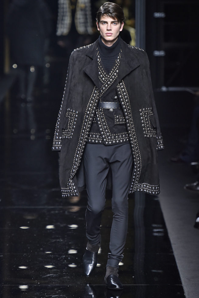 Balmain Paris Menswear Fall Winter 2017 - January 2017
