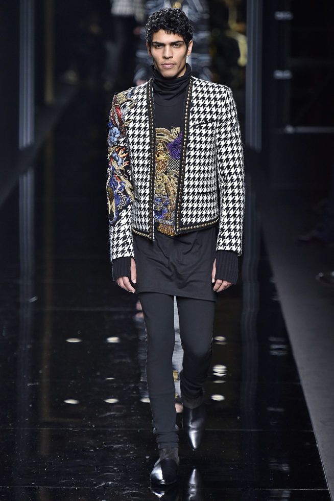 Balmain Paris Menswear Fall Winter 2017 - January 2017