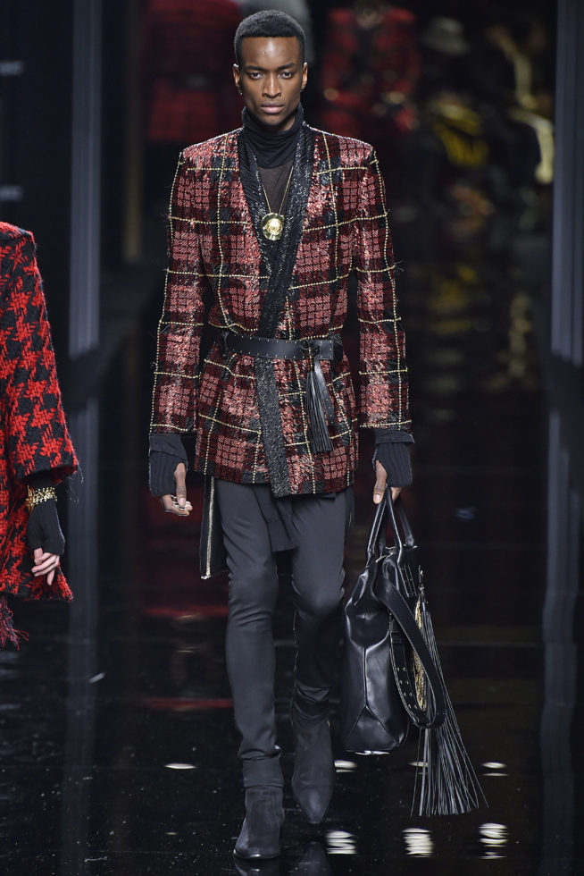Balmain Paris Menswear Fall Winter 2017 - January 2017