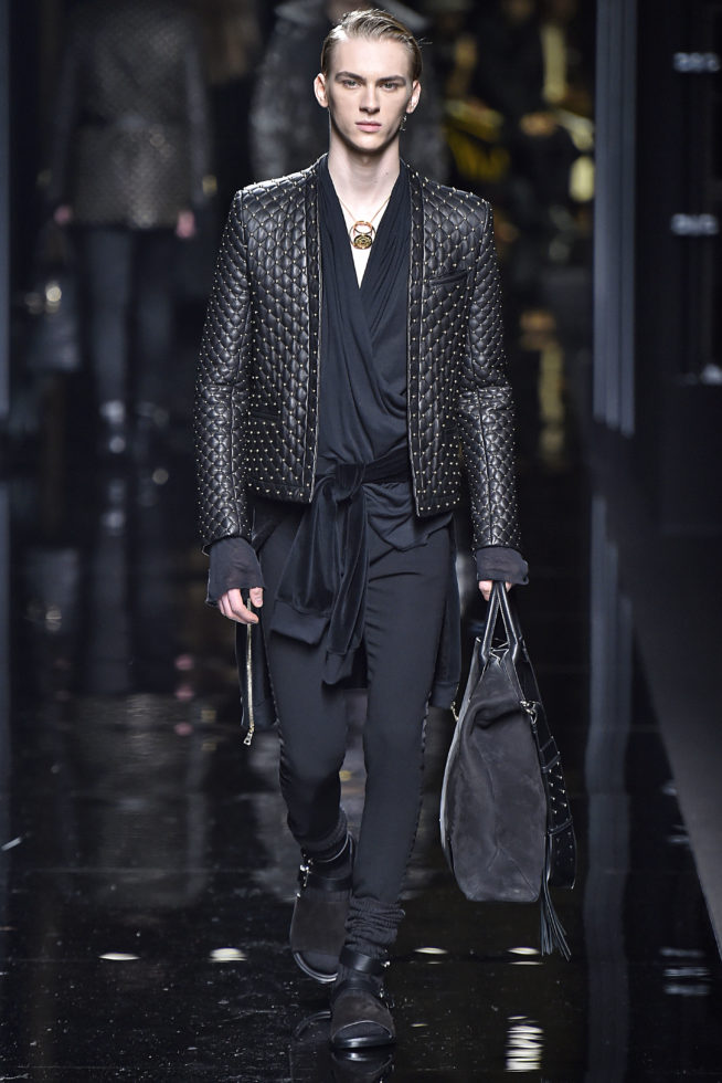 Balmain Paris Menswear Fall Winter 2017 - January 2017