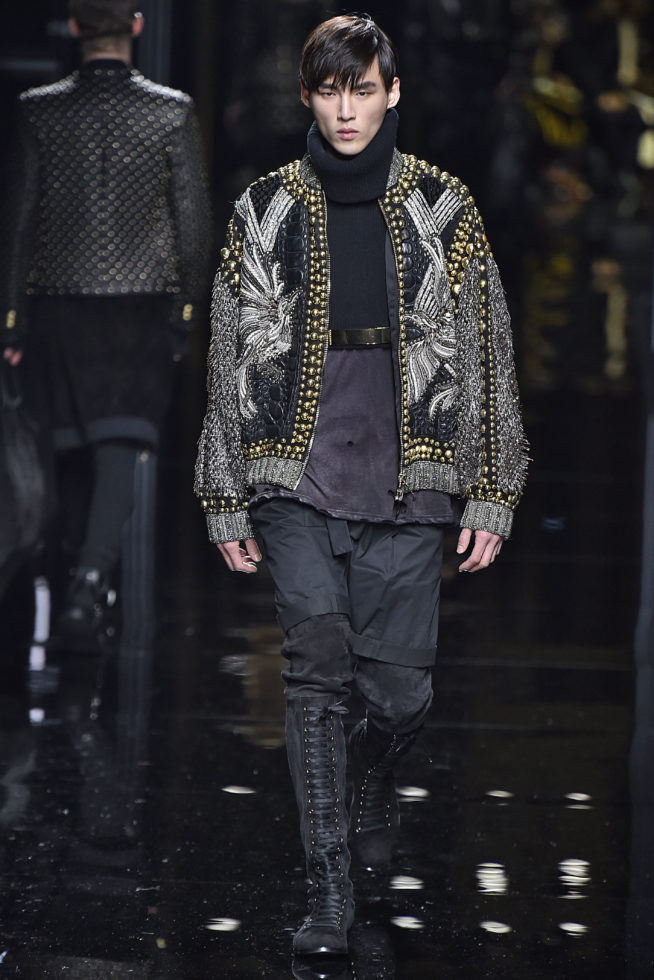 Balmain Paris Menswear Fall Winter 2017 - January 2017