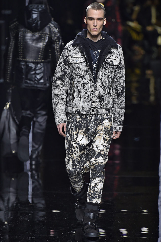Balmain Paris Menswear Fall Winter 2017 - January 2017