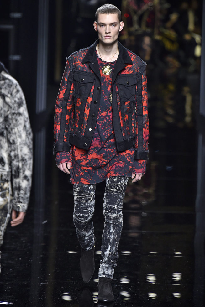 Balmain Paris Menswear Fall Winter 2017 - January 2017