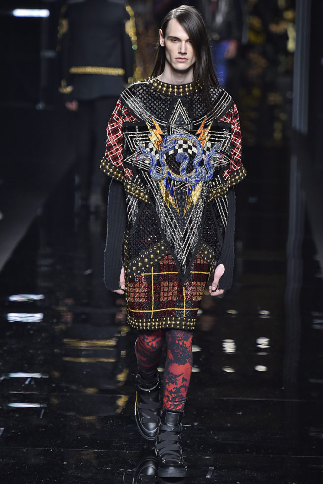 Balmain Paris Menswear Fall Winter 2017 - January 2017