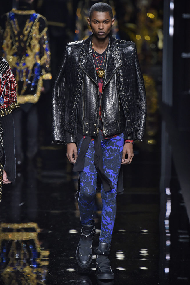 Balmain Paris Menswear Fall Winter 2017 - January 2017