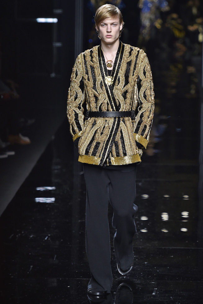 Balmain Paris Menswear Fall Winter 2017 - January 2017