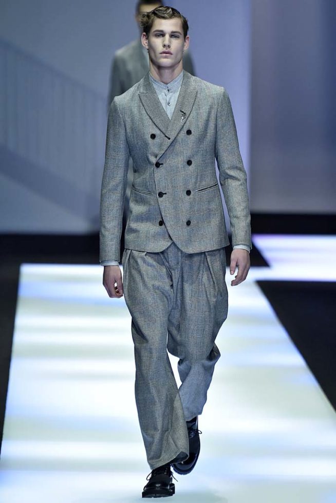 Emporio Armani Milan Menswear Fall Winter 2017 January 2017