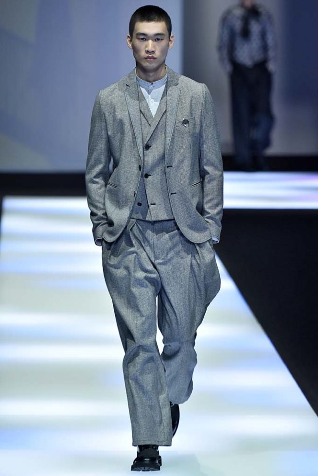 Emporio Armani Milan Menswear Fall Winter 2017 January 2017