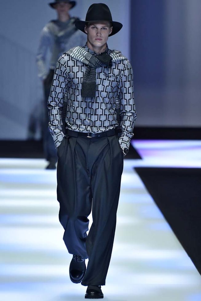 Emporio Armani Milan Menswear Fall Winter 2017 January 2017