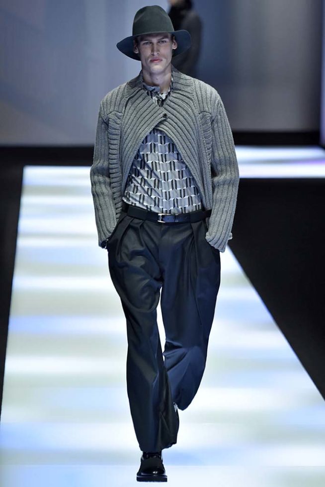 Emporio Armani Milan Menswear Fall Winter 2017 January 2017