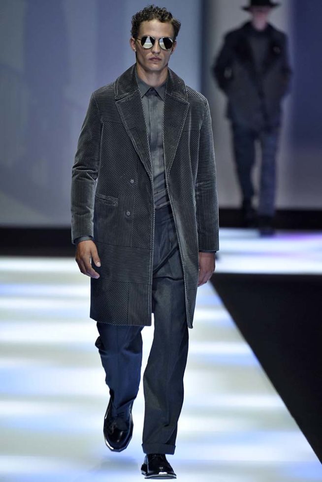Emporio Armani Milan Menswear Fall Winter 2017 January 2017