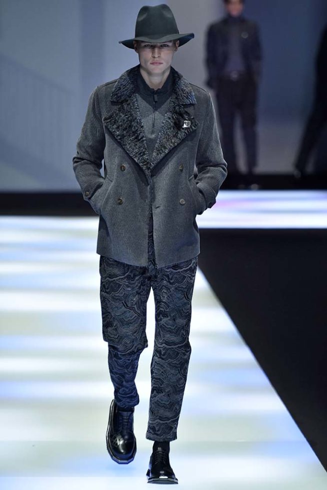 Emporio Armani Milan Menswear Fall Winter 2017 January 2017