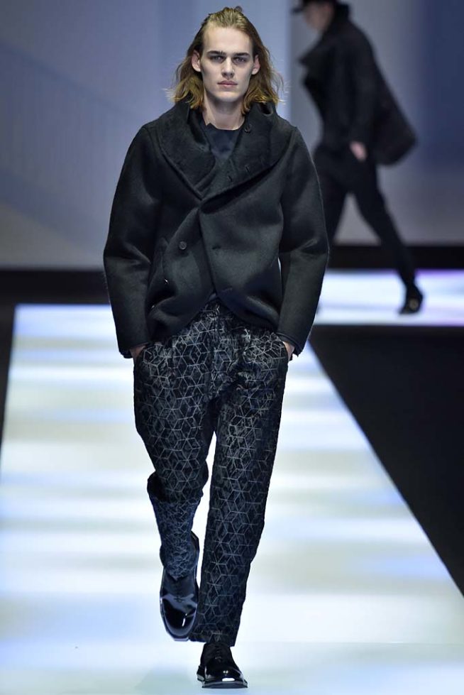 Emporio Armani Milan Menswear Fall Winter 2017 January 2017