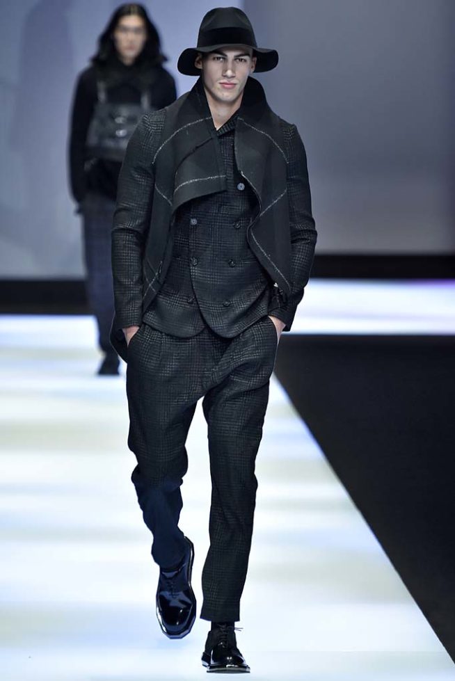 Emporio Armani Milan Menswear Fall Winter 2017 January 2017