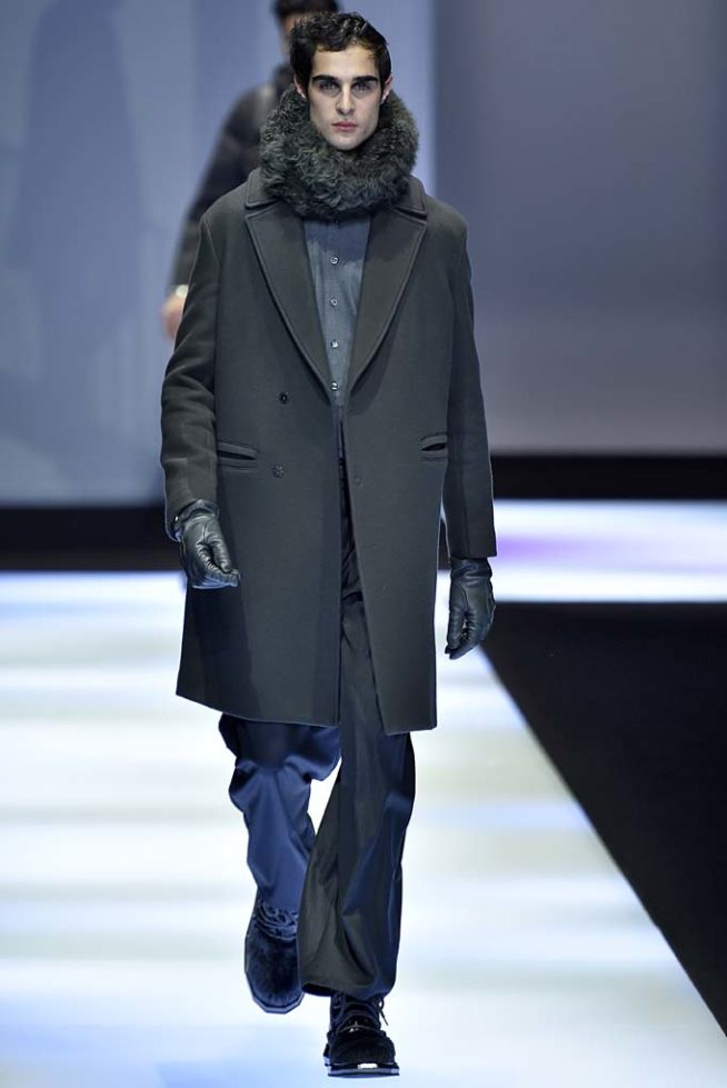Emporio Armani Milan Menswear Fall Winter 2017 January 2017