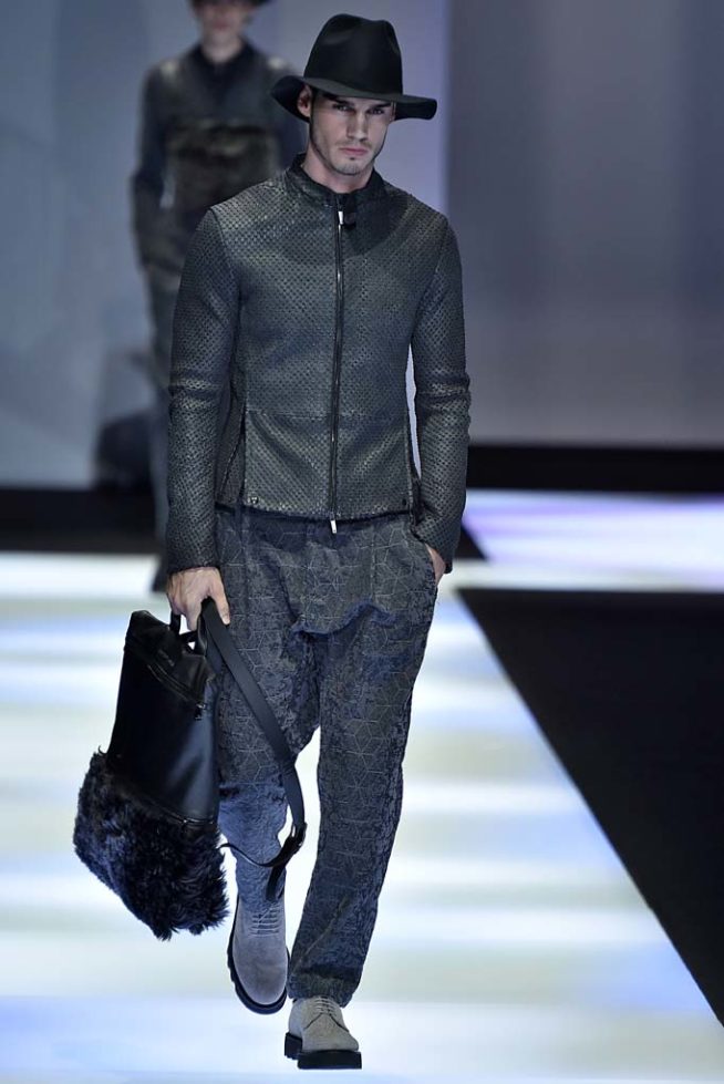 Emporio Armani Milan Menswear Fall Winter 2017 January 2017