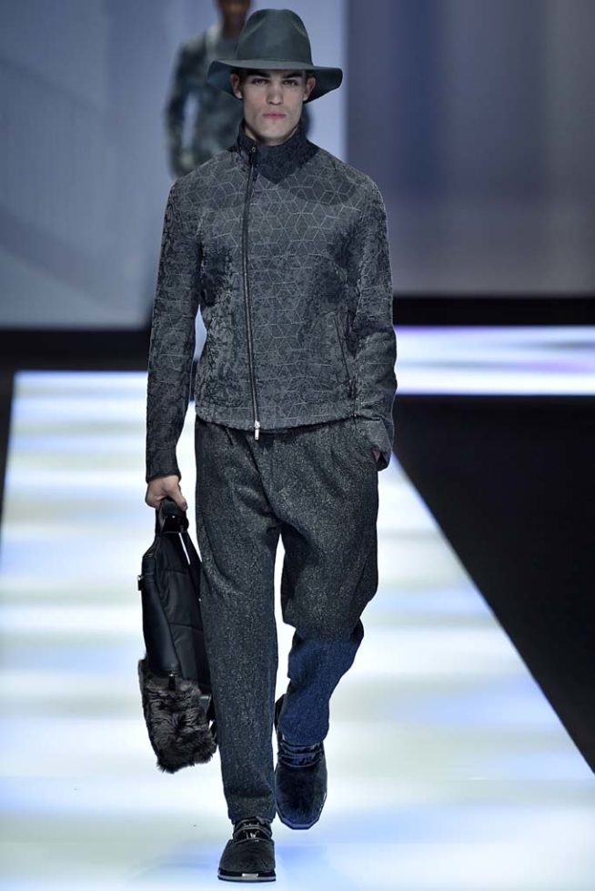 Emporio Armani Milan Menswear Fall Winter 2017 January 2017