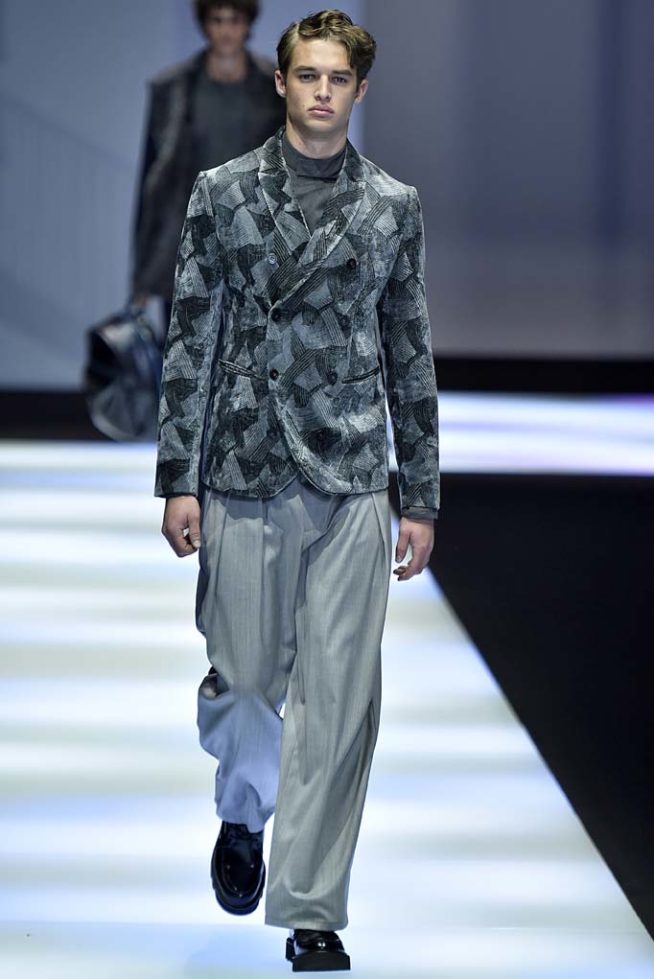 Emporio Armani Milan Menswear Fall Winter 2017 January 2017