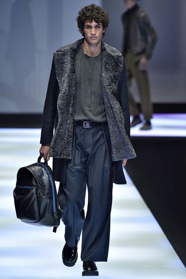 Emporio Armani Milan Menswear Fall Winter 2017 January 2017