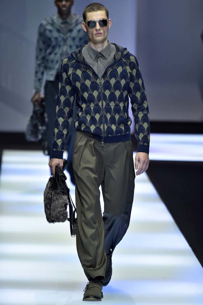 Emporio Armani Milan Menswear Fall Winter 2017 January 2017
