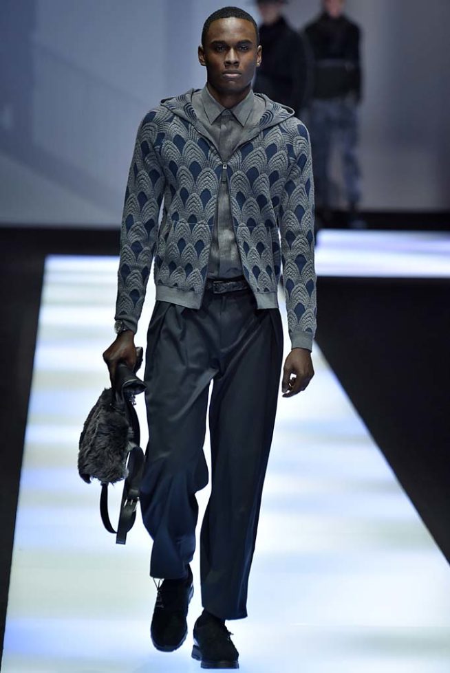 Emporio Armani Milan Menswear Fall Winter 2017 January 2017