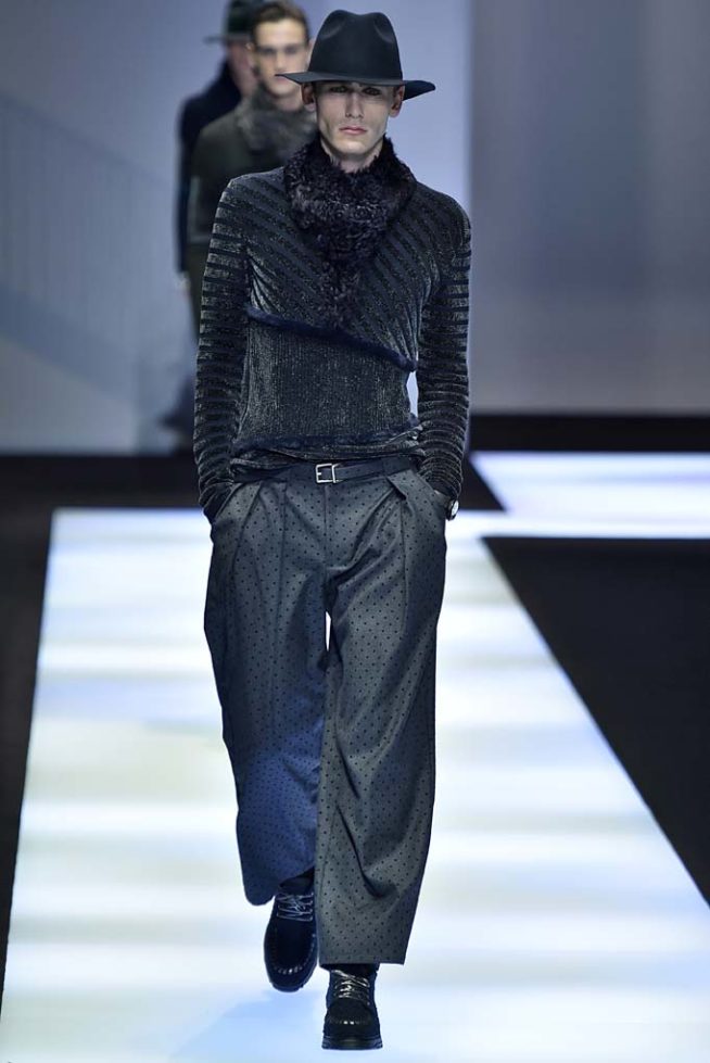 Emporio Armani Milan Menswear Fall Winter 2017 January 2017