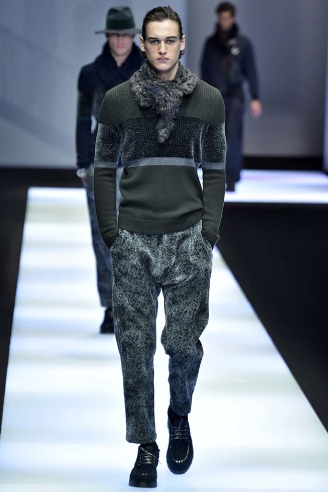 Emporio Armani Milan Menswear Fall Winter 2017 January 2017