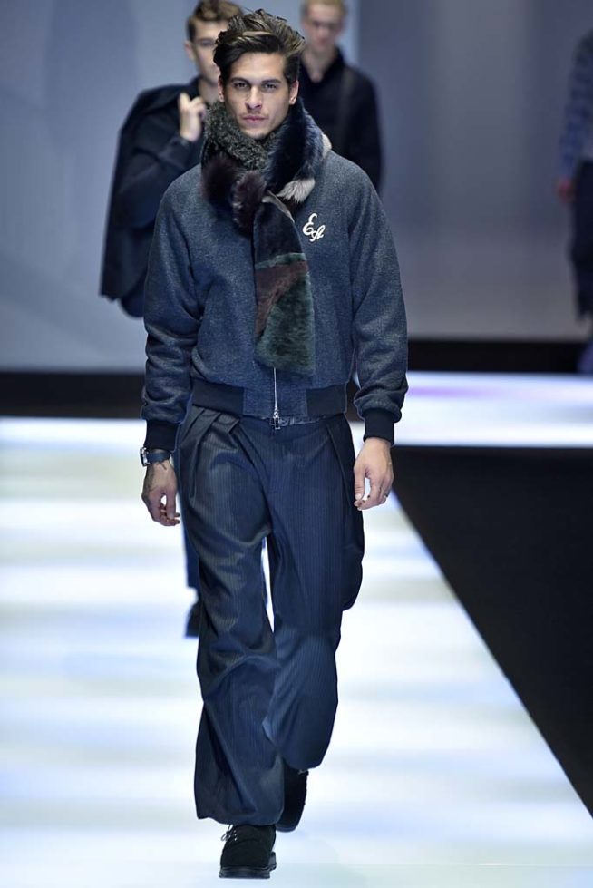 Emporio Armani Milan Menswear Fall Winter 2017 January 2017