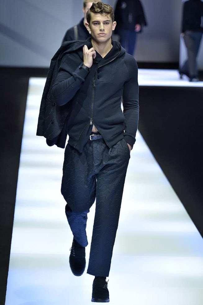 Emporio Armani Milan Menswear Fall Winter 2017 January 2017