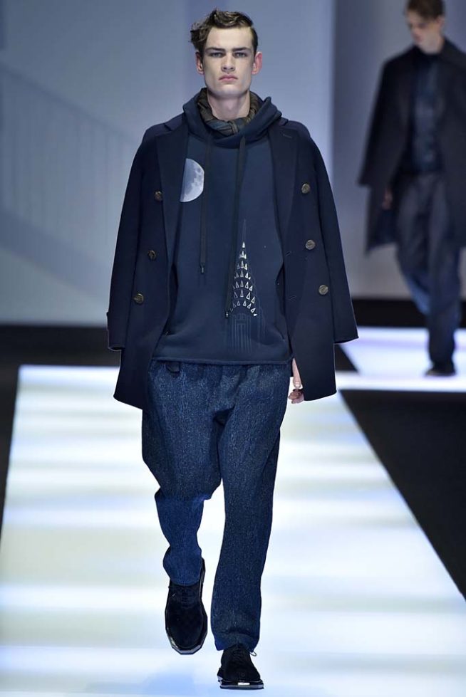 Emporio Armani Milan Menswear Fall Winter 2017 January 2017