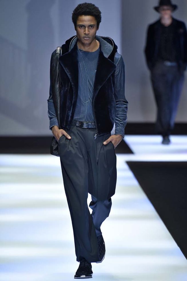 Emporio Armani Milan Menswear Fall Winter 2017 January 2017