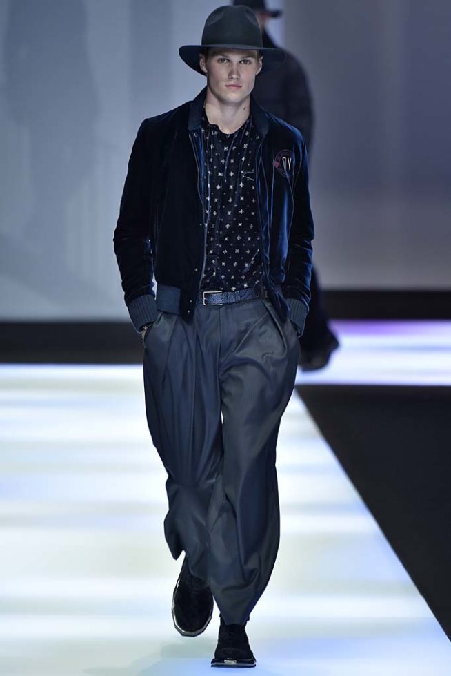 Emporio Armani Milan Menswear Fall Winter 2017 January 2017