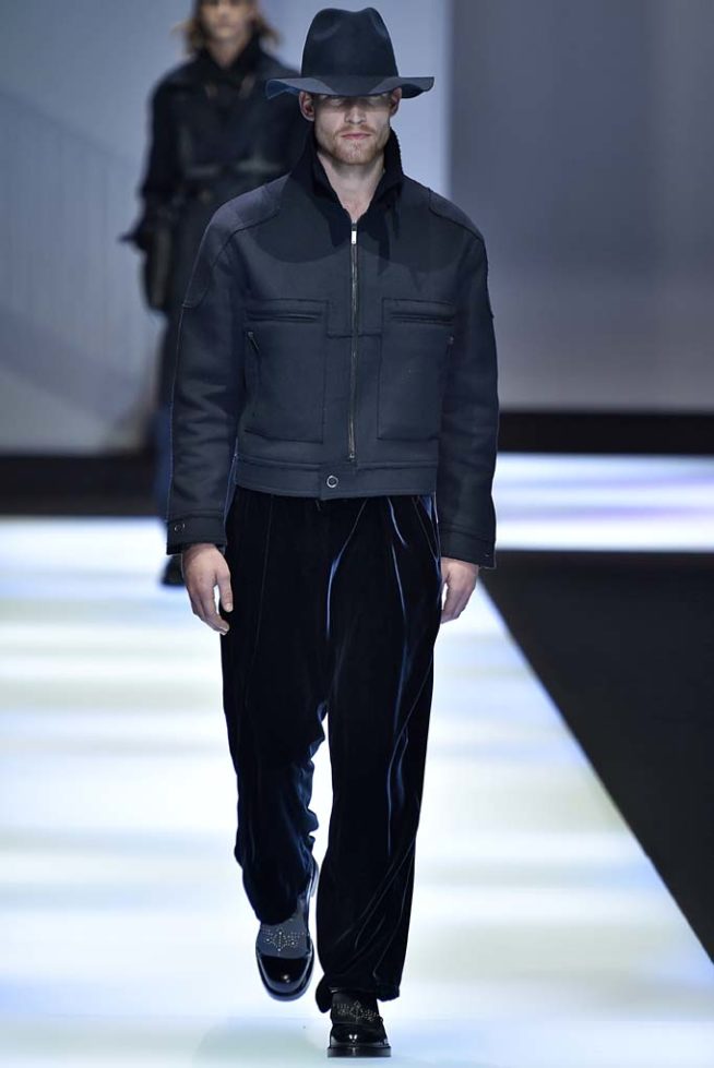 Emporio Armani Milan Menswear Fall Winter 2017 January 2017