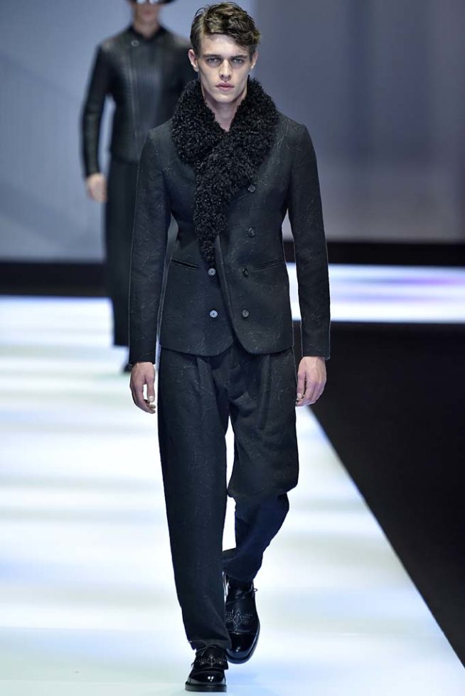 Emporio Armani Milan Menswear Fall Winter 2017 January 2017