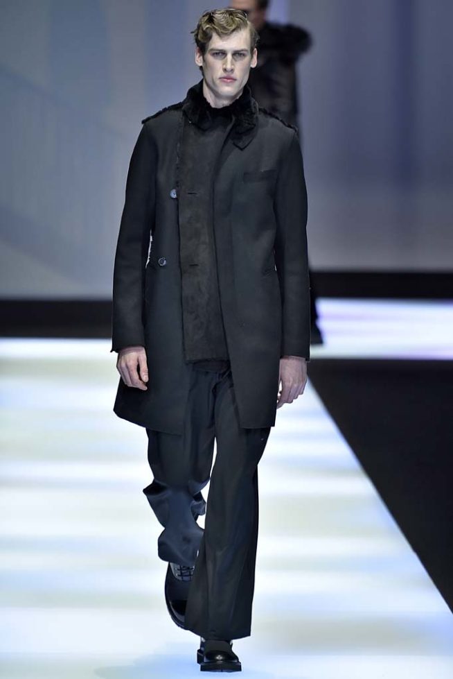 Emporio Armani Milan Menswear Fall Winter 2017 January 2017