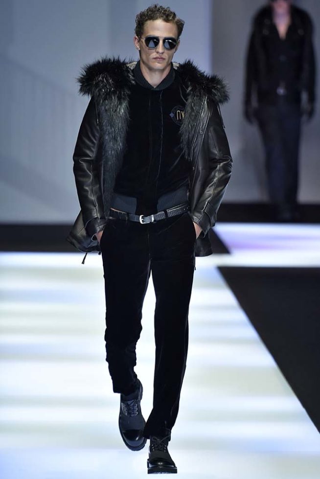 Emporio Armani Milan Menswear Fall Winter 2017 January 2017