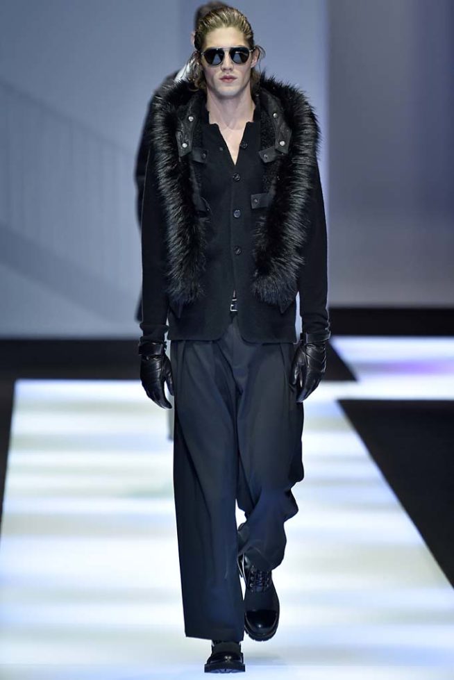 Emporio Armani Milan Menswear Fall Winter 2017 January 2017