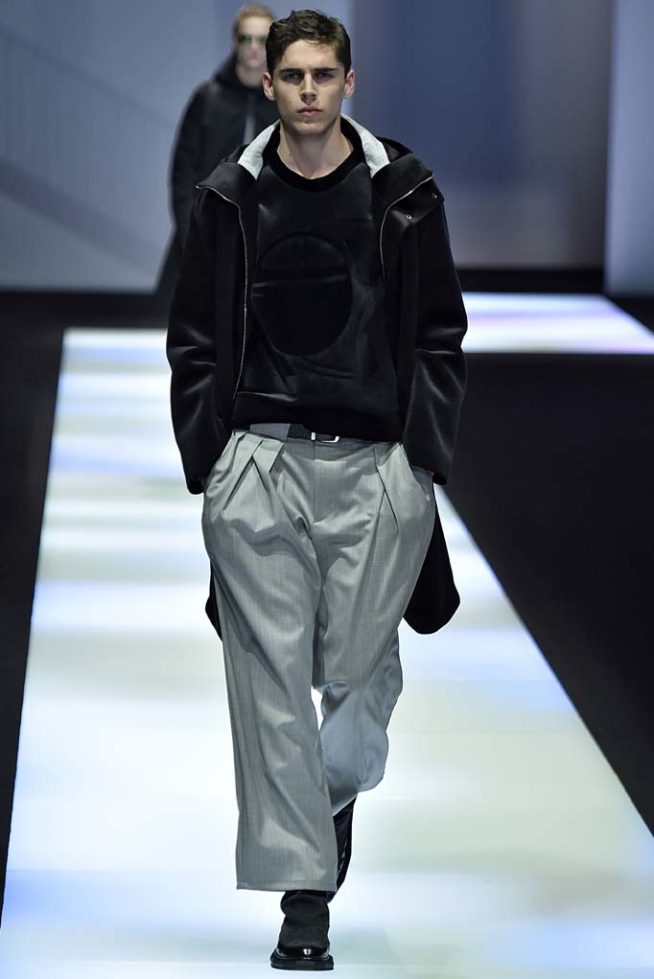 Emporio Armani Milan Menswear Fall Winter 2017 January 2017