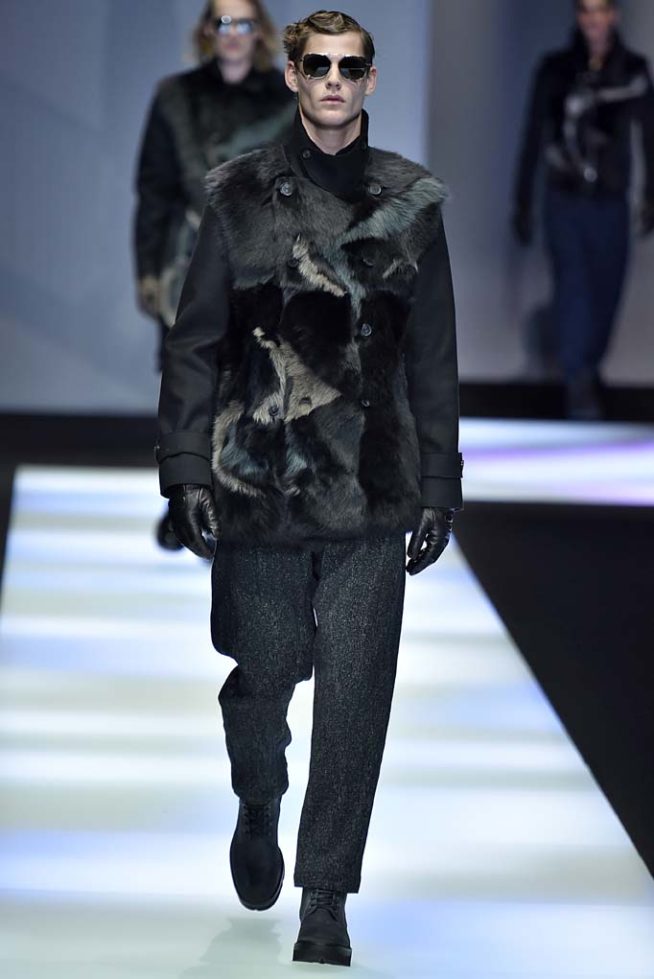 Emporio Armani Milan Menswear Fall Winter 2017 January 2017