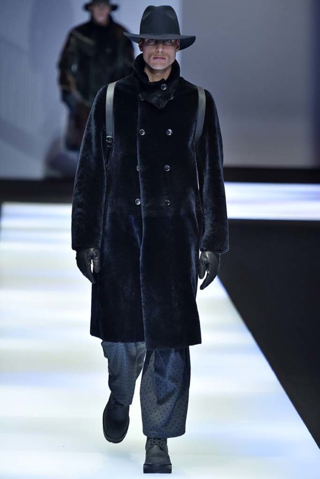 Emporio Armani Milan Menswear Fall Winter 2017 January 2017